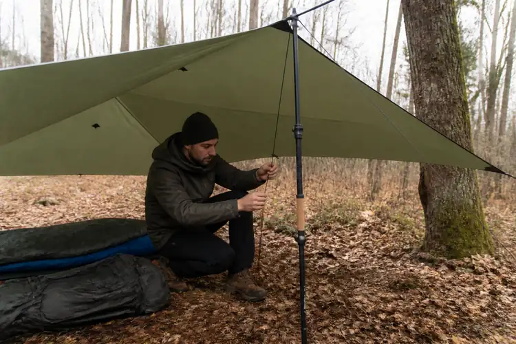 Tarp opzetten en configuraties